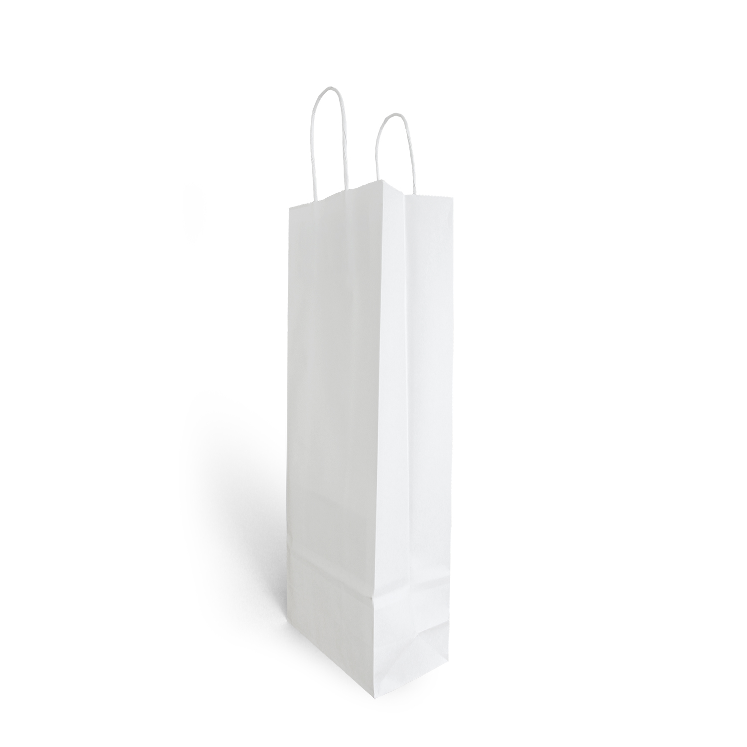 Papirnate vrećice za boce/butelje - bijela - 140x80x390